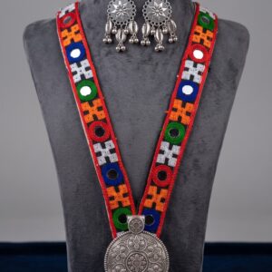 oxidised necklace